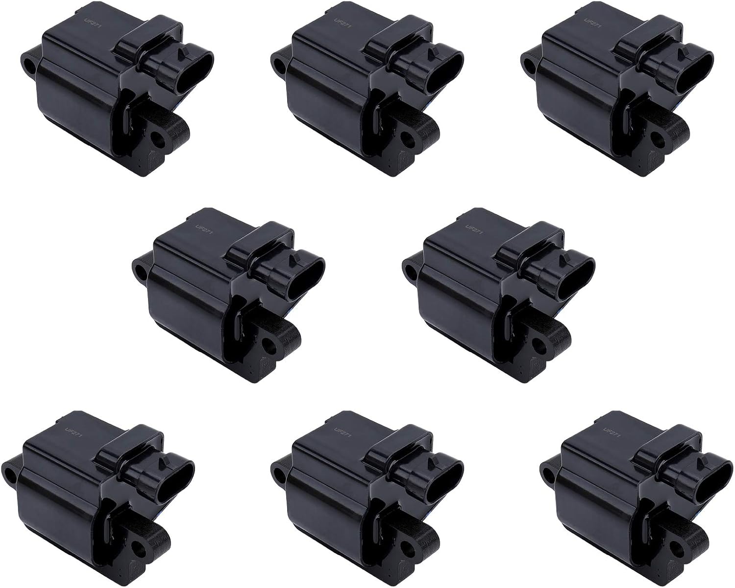 DRIVESTAR Ignition Coil Pack Compatible for 1999-2007 Chevrolet Silverado 1500 2003-2006 Express 1500 2000-2006 Tahoe 2003-2007 GMC Savana 1500 Savana 2500 Sierra 1500 C1208 E226 UF271