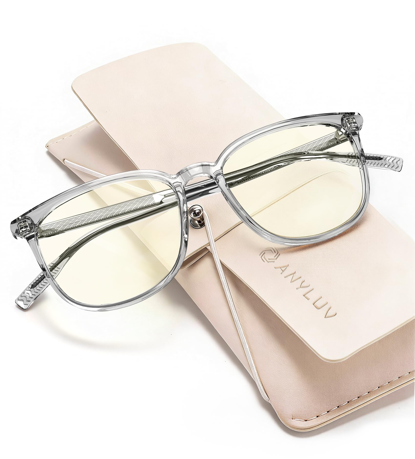 ANYLUV Blue Light Glasses for Woman Men, Womens Blue Light Blocking Glasses Computer Glasses Anti Eyestrain