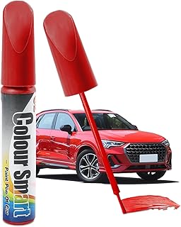 Touch Up Paint for Cars, Car Paint Scratch Repair Kit, Auto Pen Scratch Repair Two-In-One Touch Up Paints, Car Wheel Scratch Repair Touch Up Paints Pen Universal Fit Most Vehicle Wheels (Red)