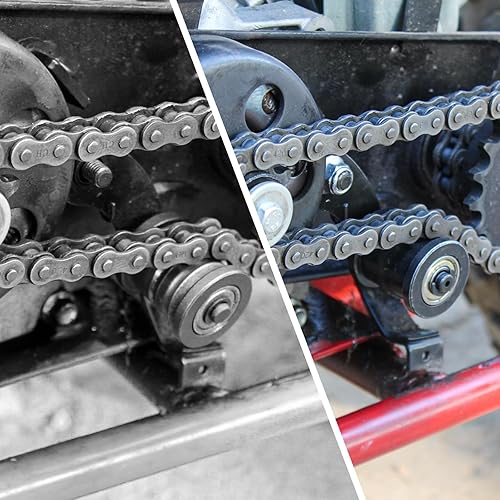 Miniatura 2 de Tensor de cadena con rodillo de 1-34" para Coleman CT200U BT200X CT200U-EX Mini Bike Idler, para 212cc 196cc 6.5hp Hensim Baja Heat Warrior MB165