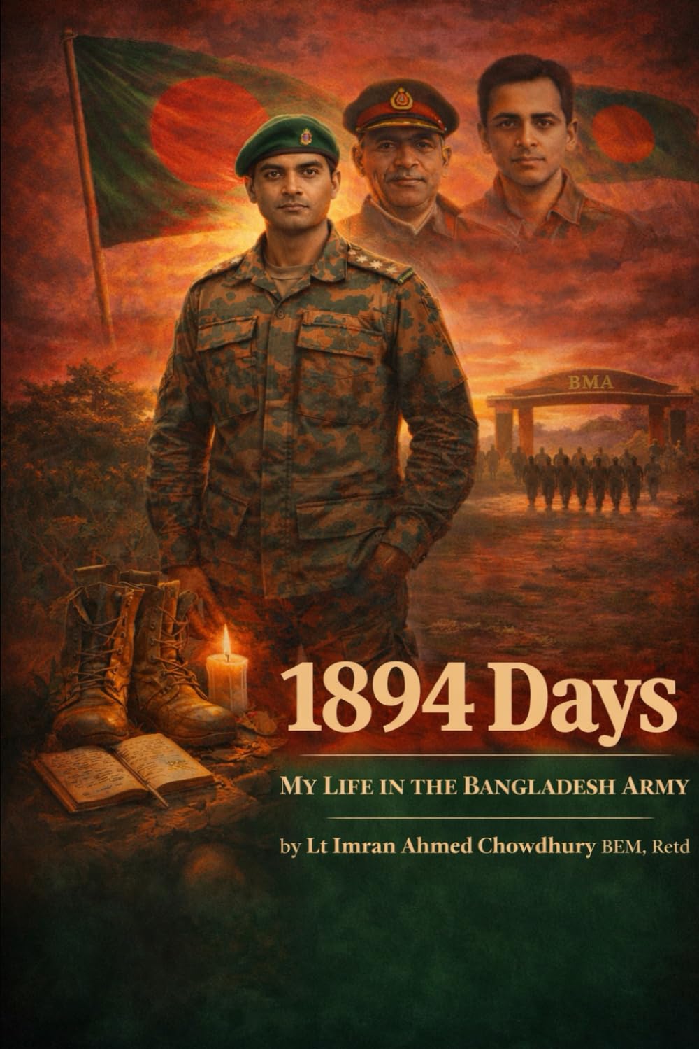 1894 DAYS: MY LIFE IN THE BANGLADESH ARMY - The Making of a Gentleman Cadet
