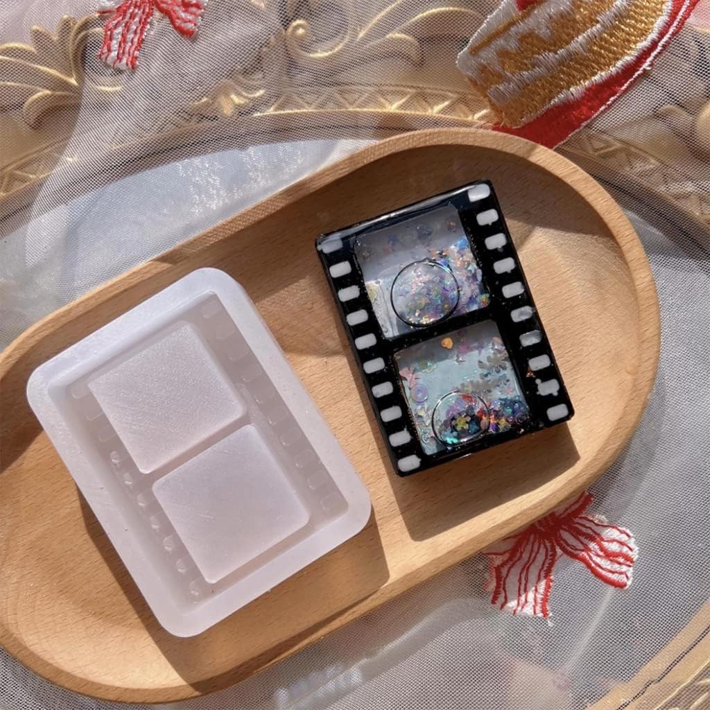 Photo Frame Decoration Silicone Mold Film Quicksand Pendant Resin Casting Mold