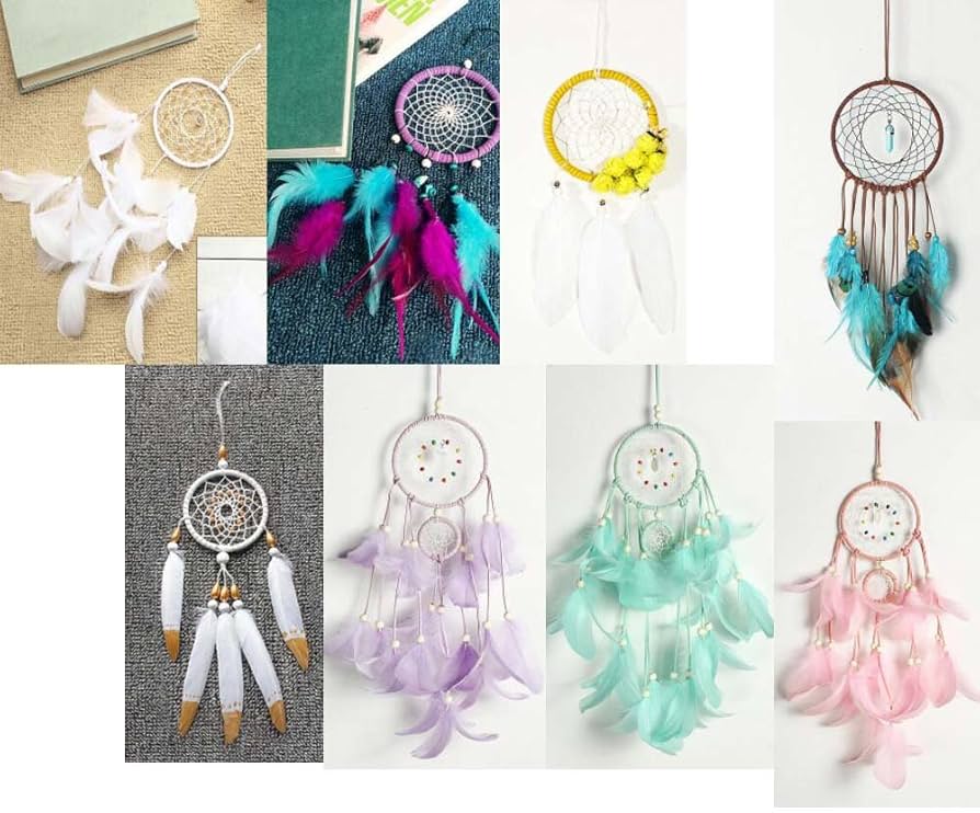 Amazon.co.jp: ドリームキャッチャーDIYの工芸キットギフト - D2として