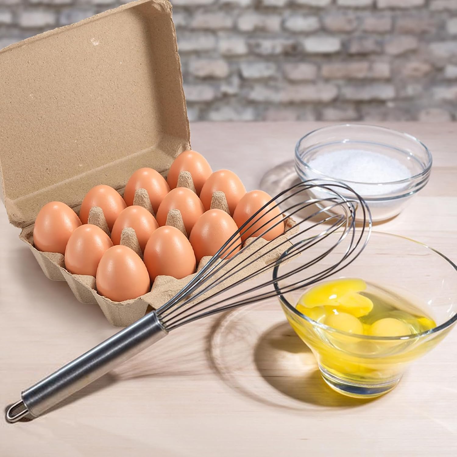 20 Pack Egg Cartons Bulk - 3×4 Style Reusable Cardboard Cartons 12 Count, Dozen Chicken Egg Crates