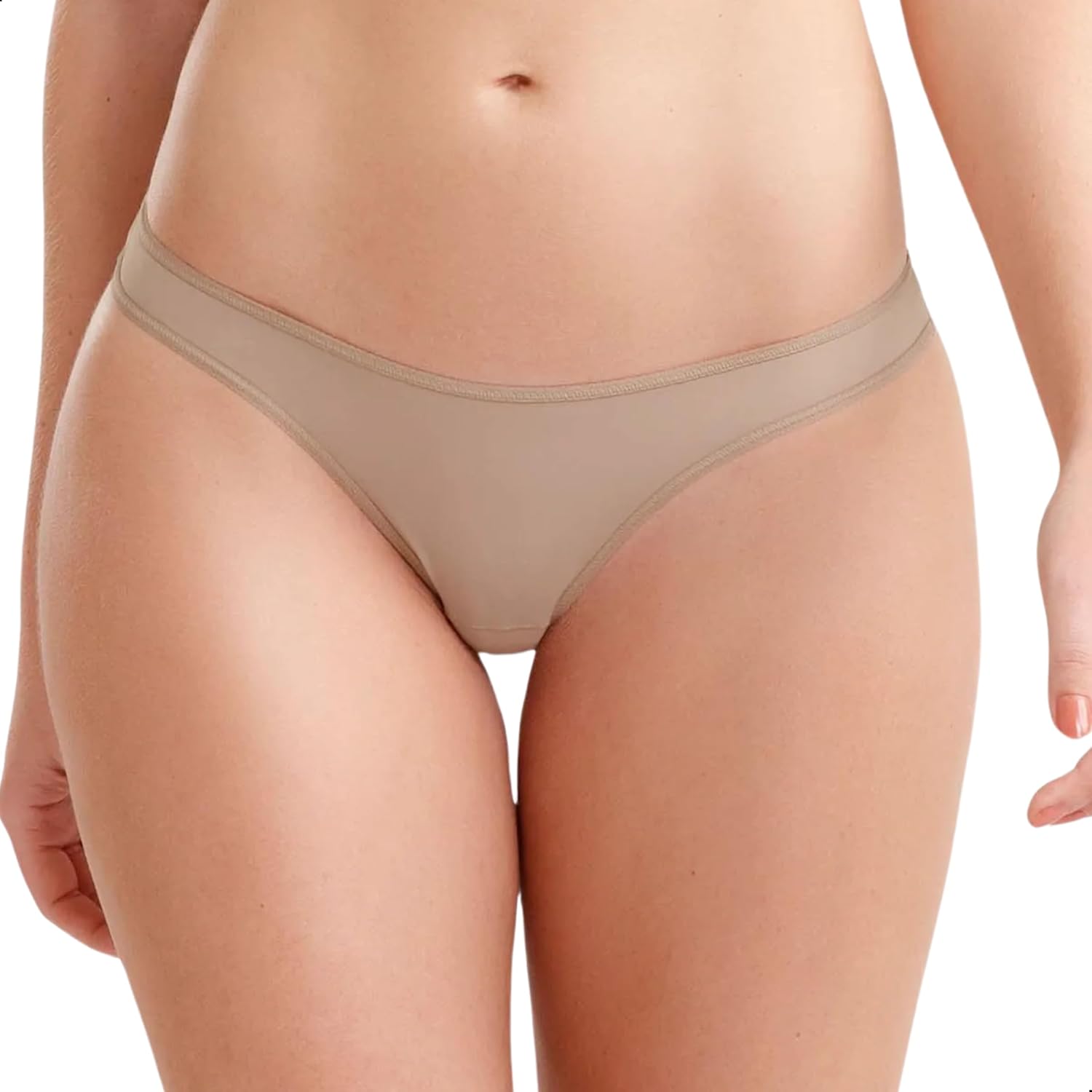 Calcinha Fio Dental Confortável Não Marca Anatômica Poliamida She By Mash Lingerie