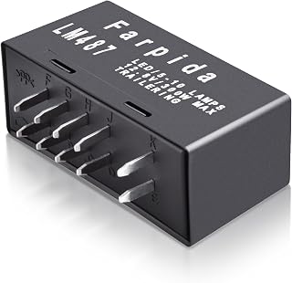 LM487 10383321 15764135 15231201 LED Flasher Relay Turn Signal Compatible with Chevy GMC Cadillac Hummer 2003-2007 Hazard Warning and Turn Signal Flasher, Fix Hyper Flash,for GMT800 Platform