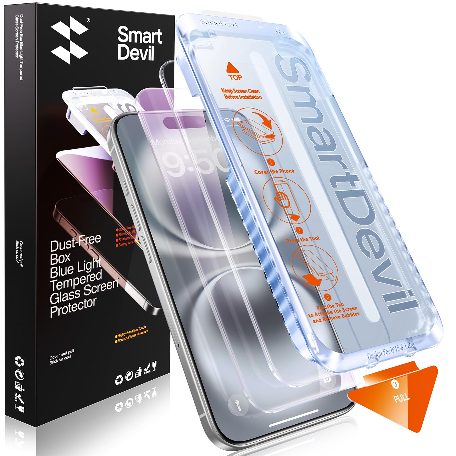 SmartDevil 2 Pack for iPhone 16