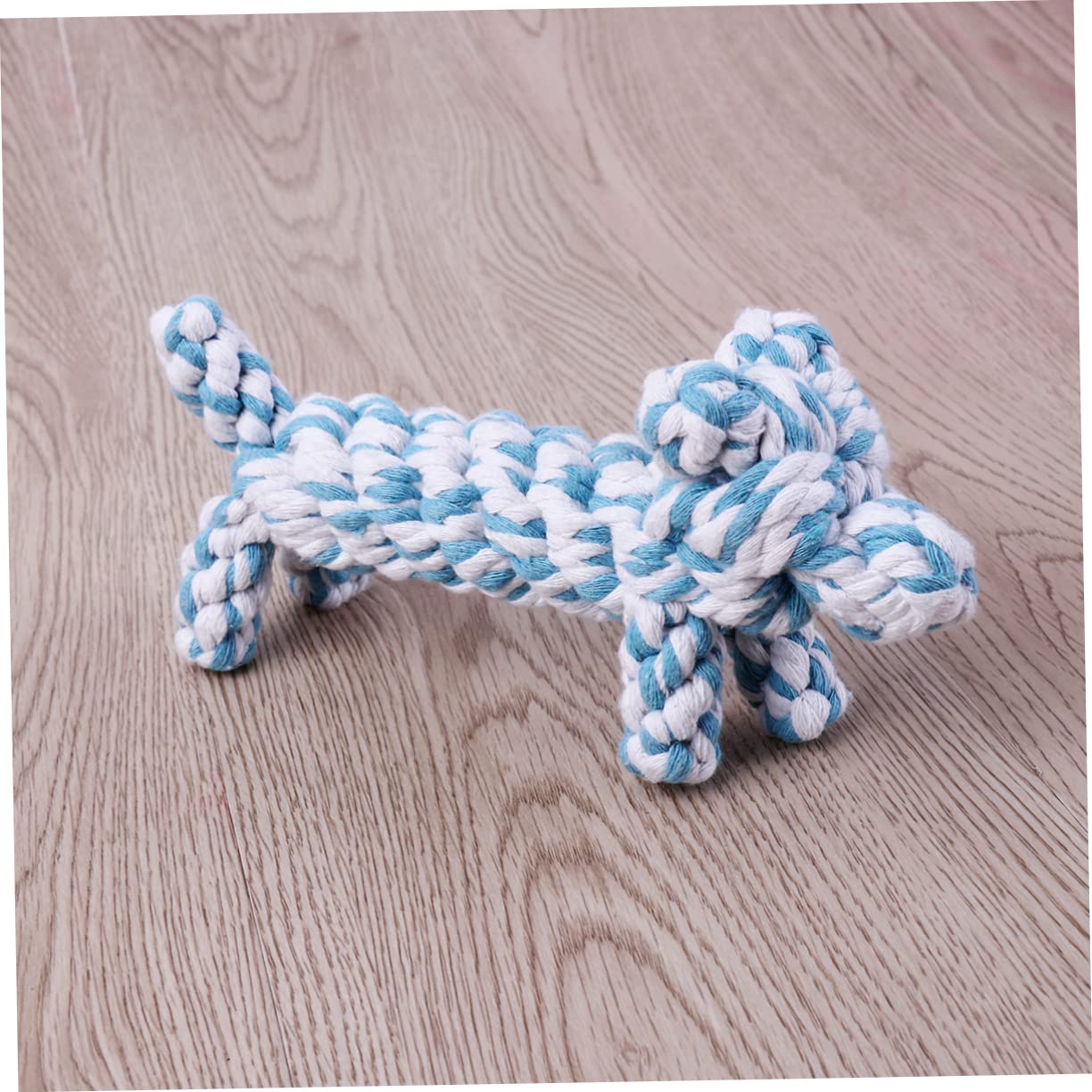 balacoo Teaser Puppy Toys Cartoon Pet Chew Rope Toys Mini Tiger Cotton for Small Dog for Super Chewer Dogs