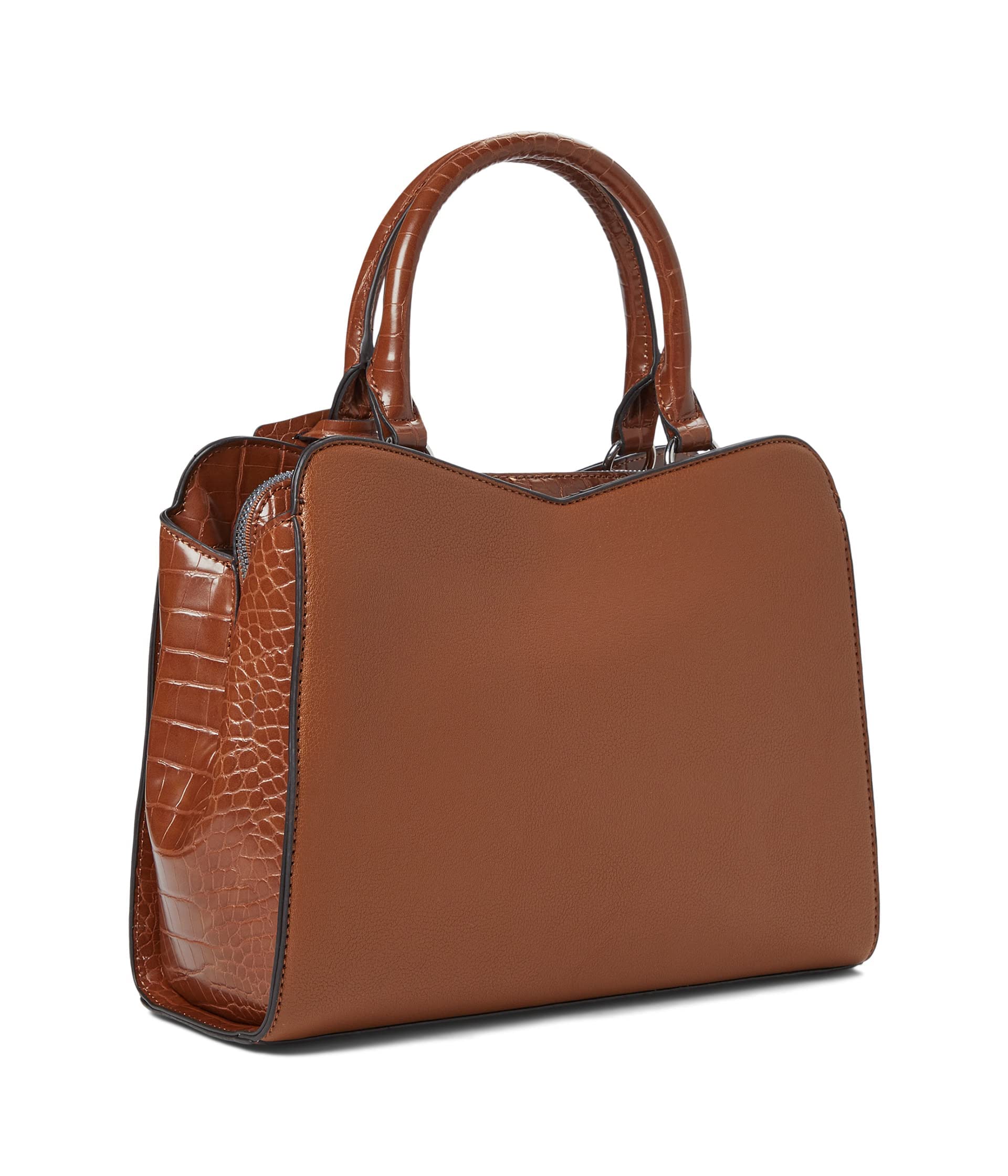 Nine West Elona Satchel Saddle Tan One Size