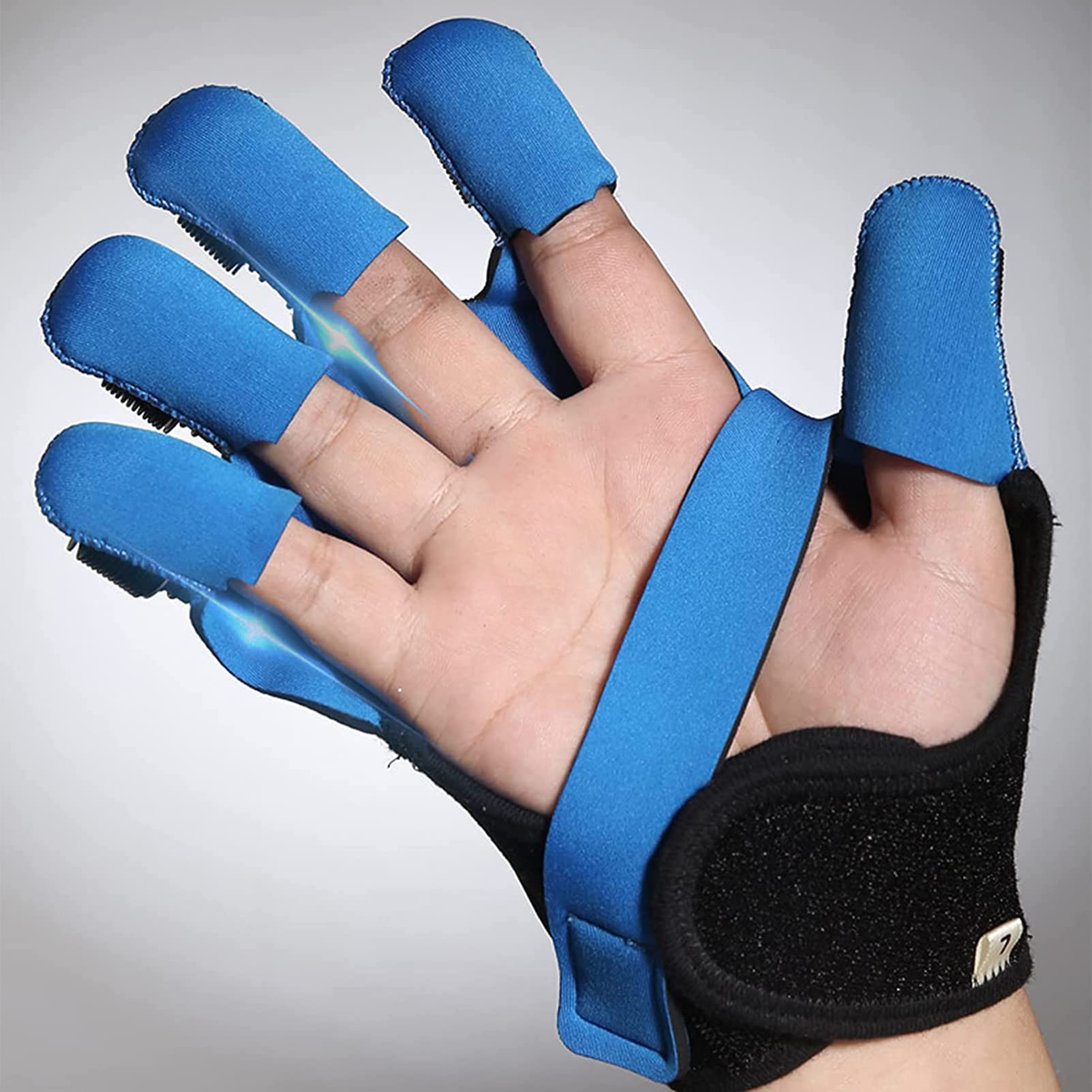 Dispositivo De Entrenamiento De Manos con Dedos, Guantes De Robot De Rehabilitación, Diseño Neumático, Ejercicio De Extensión De Dedos para Pacientes con Hemiplejia por Accidente Cerebrovascular