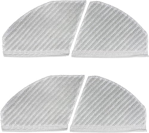 EtliN Paquete de 2 paños de limpieza compatibles con Midea S8 Plus Partes de repuesto para aspiradora, paño de limpieza para el hogar