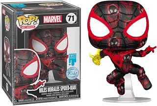 Marvel Miles Morales Spider-Man Pop! Serie de arte exclusiva de edición limitada de Bobble-Head coleccionable en vinilo