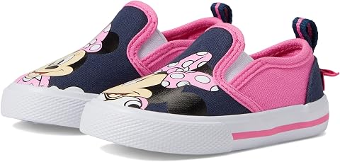 Детские кроссовки Josmo Minnie Slip-On, цвет: Тёмно-синий
