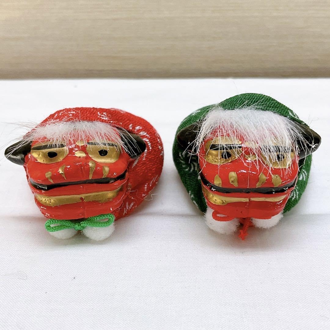 獅子舞】獅子頭 木彫 縁起物 魔除け 正月 商売繁盛 無病息災 神楽面  