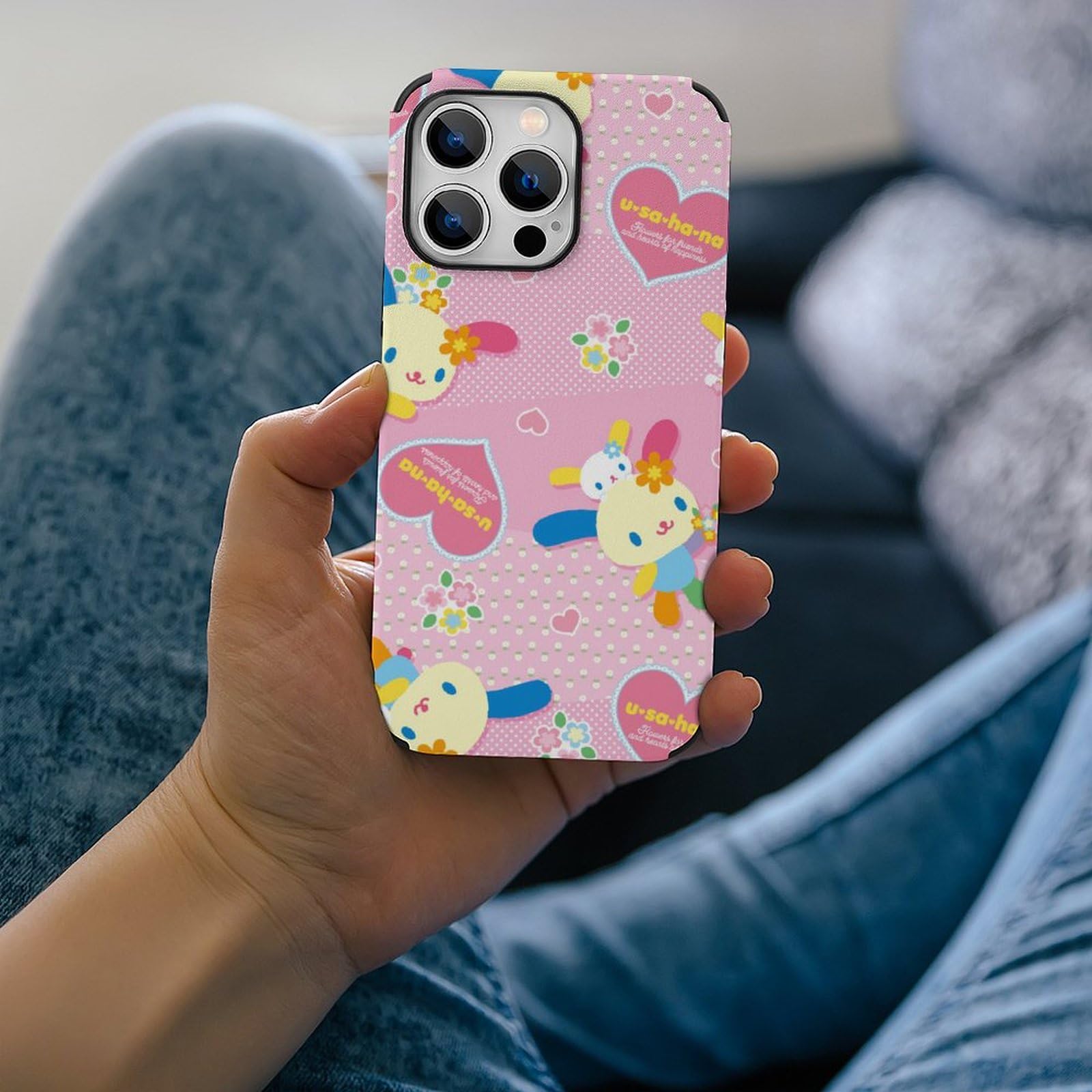 Amazon.co.jp: （ウサハナ (1）iPhone 13 Pro ケース アイフォン 13