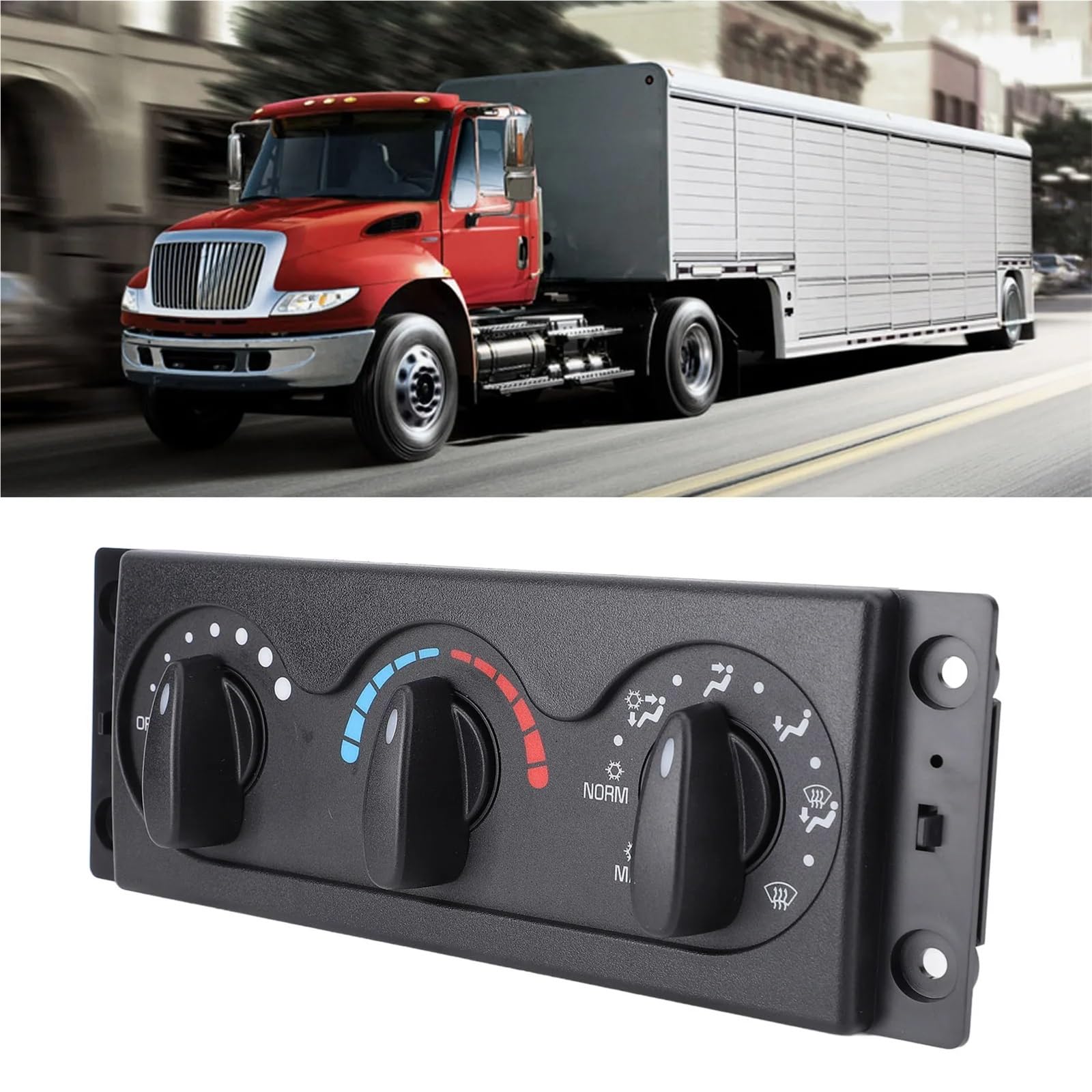 Klimatyzacja panel sterowania Moduł sterowania klimatyzacją nagrzewnicy AC 3545543C5 pasuje do International 4200 Citystar Prostar Durastar 2002-2012
