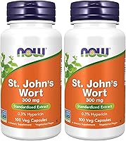 Vista 9 de NOW Foods Suplementos, Hierba de San Juan (Hypericum perforatum) 300 mg, Extracto estandarizado, 100 cápsulas vegetales