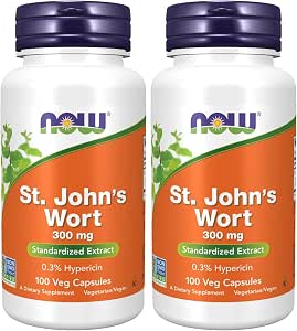 Amazon.com: NOW Supplements, St. John's Wort (Hypericum perforatum) 300 ...