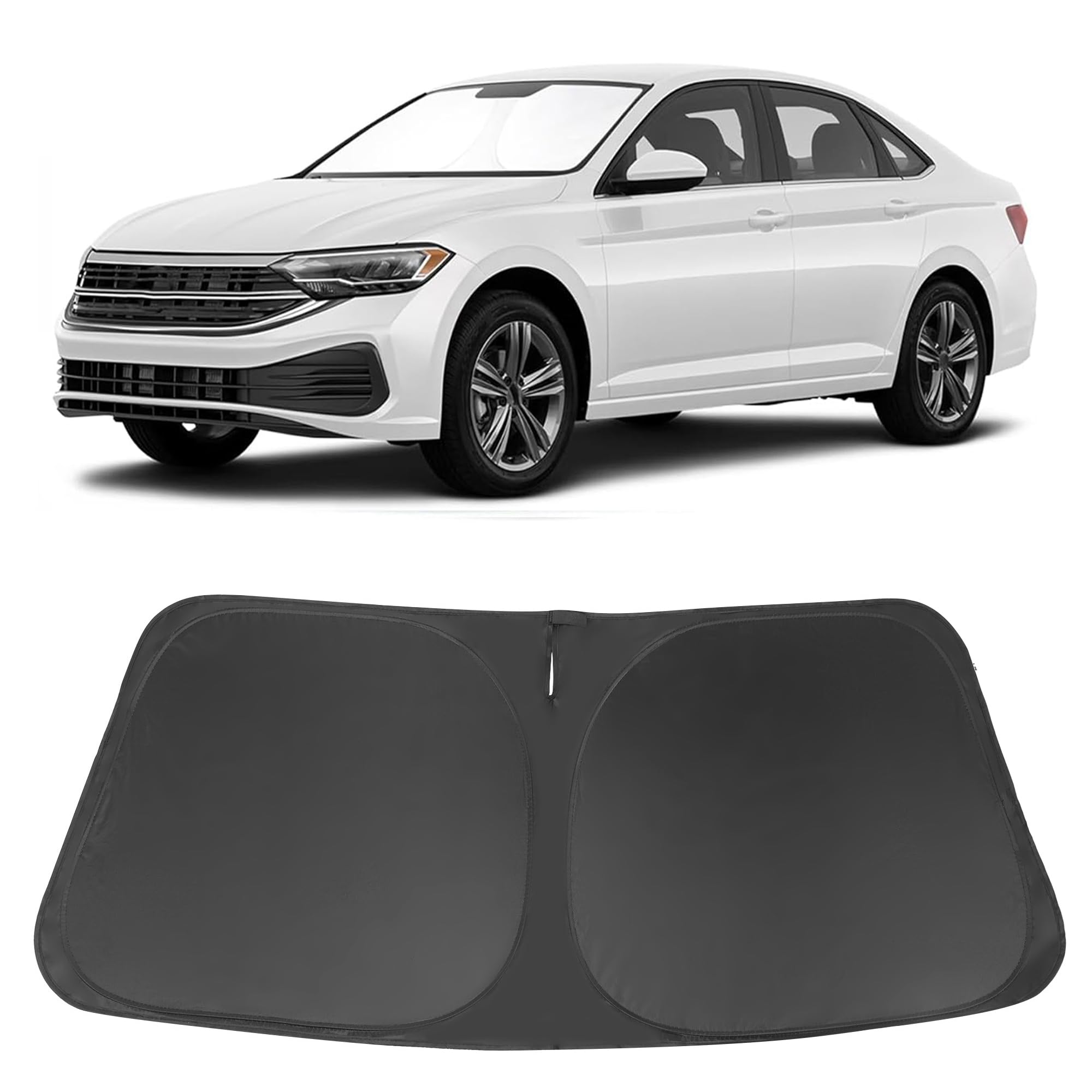 Windshield Sun Shade for 2019-2026 Volkswagen Jetta Accessories