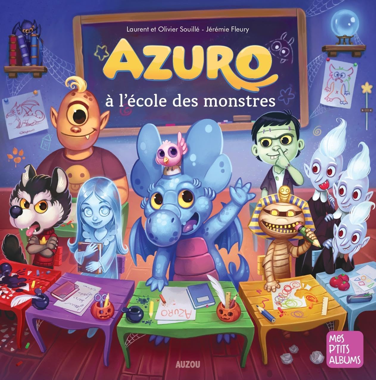 Cover art for Azuro à l'école des monstres