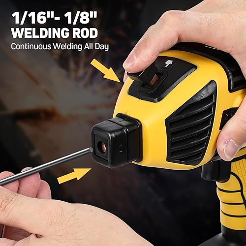 Miniatura 4 de Máquina de soldadura de mano, inversor IGBT de 110 V, soldador de arco portátil, 20-120 amperios, máquina de soldadura portátil para varillas de