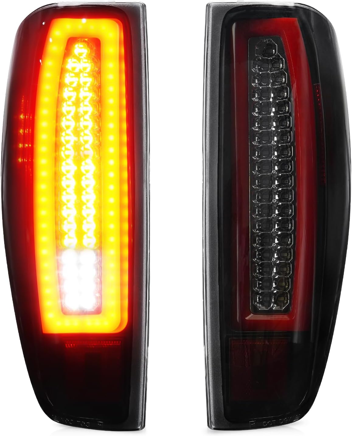 Tresound LED Tail Light for 2004-2012 Chevy Colorado & GMC Canyon, Rear Taillight Assembly, 25821848 25821849 GM2800164 GM2801164