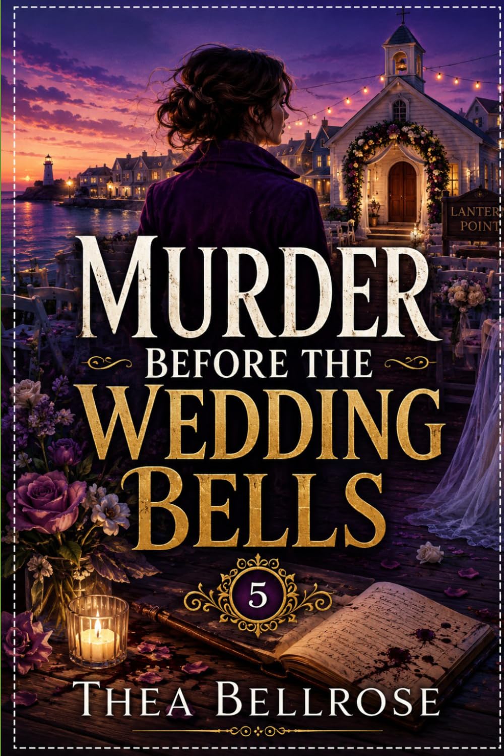 Murder Before the Wedding Bells: A Senior Sleuth Cozy Mystery Featuring Hidden Fortunes, Family Secrets, and Murder (The Lantern Point Murder Circle)
