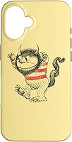 Vista 32 de Where The Wild Things are Line Art - Carcasa para iPhone 17