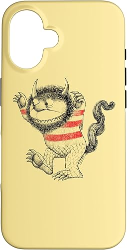 Vista 31 de iPhone 13 Where the Wild Things Are Line Art Case