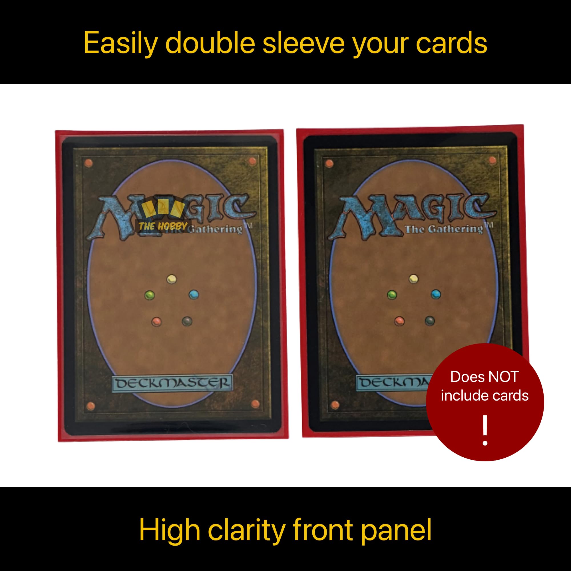 how to shuffle mtg cards without sleeves Amazon.com: Battle Sleeves! Semi Matte for Standard Sized Trading Cards |  Super Easy to Shuffle! | 200 Count