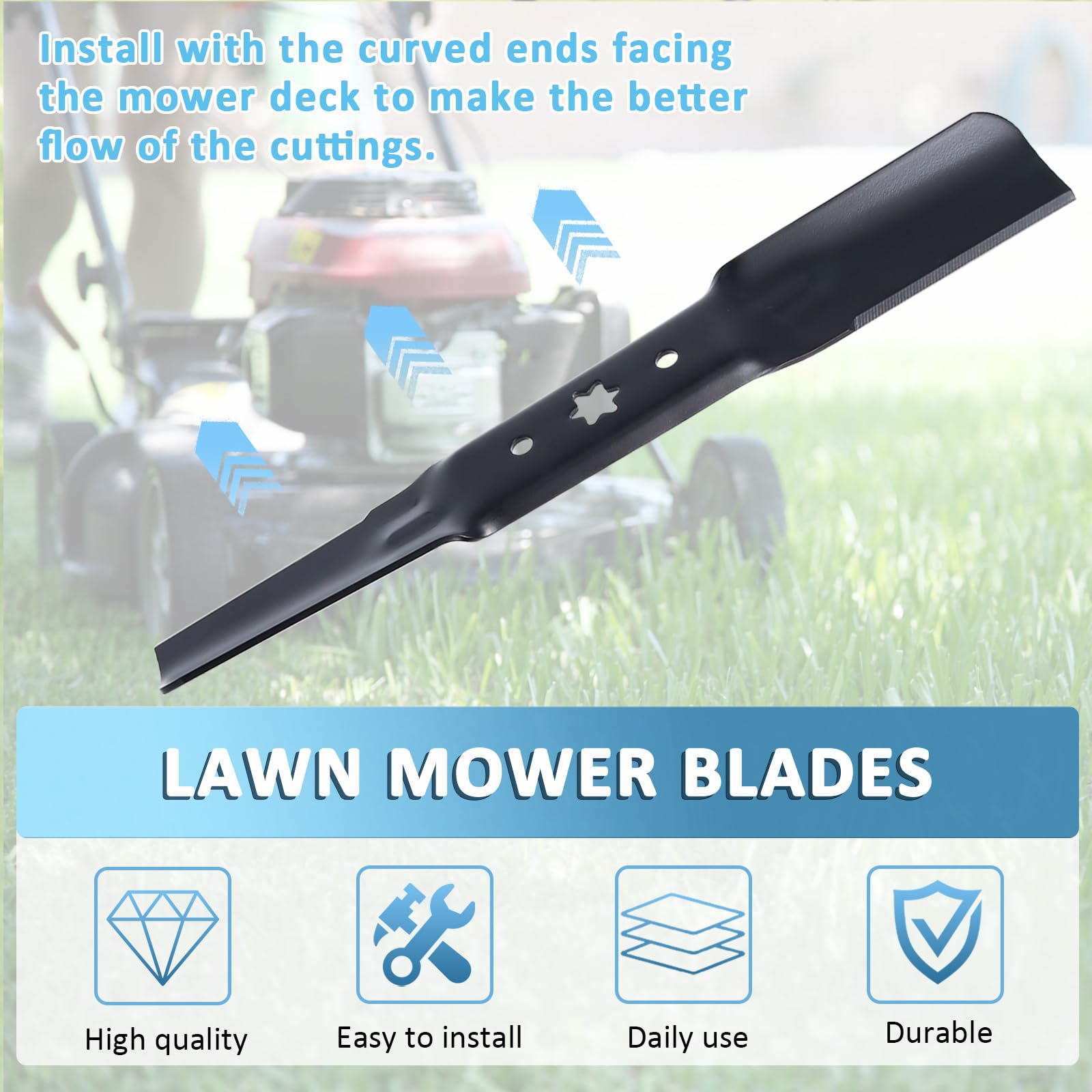 RT-152786 様 Amazon.com : Parts Camp 54 Blades Replace Cub Cadet Troy Bilt 942