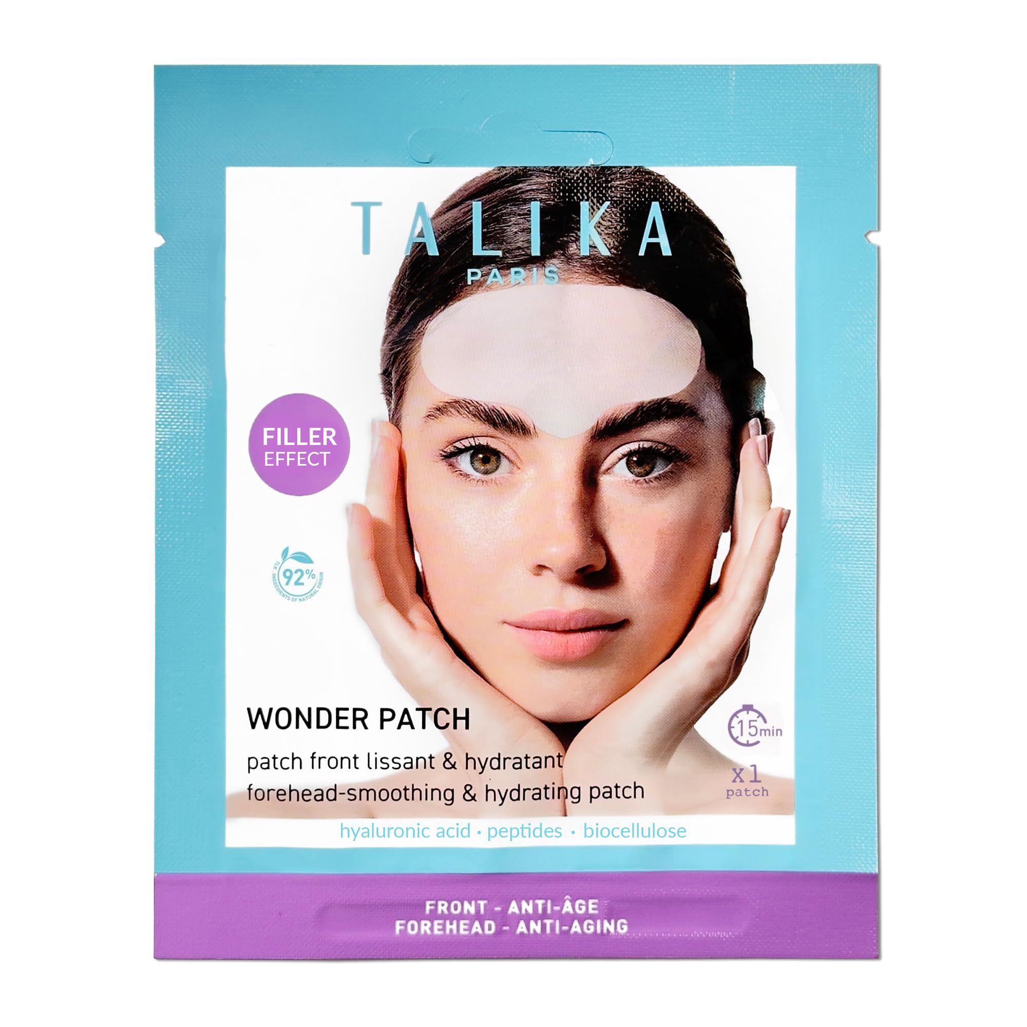 Talika Wonder Patch, Smoothing Forehead Patch for Hydrated Smooth