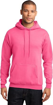 Core Fleece Pullover Hooded Sweatshirt by Port & Co. PC78H - Woodland Brown