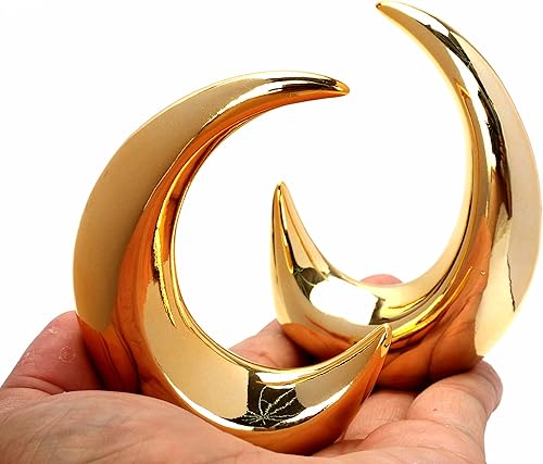 Miniatura 18 de Estatua dorada de elefante pequeño, estatua de elefante, decoración de estilo moderno, estatuas de elefante de cerámica para decoración del hogar