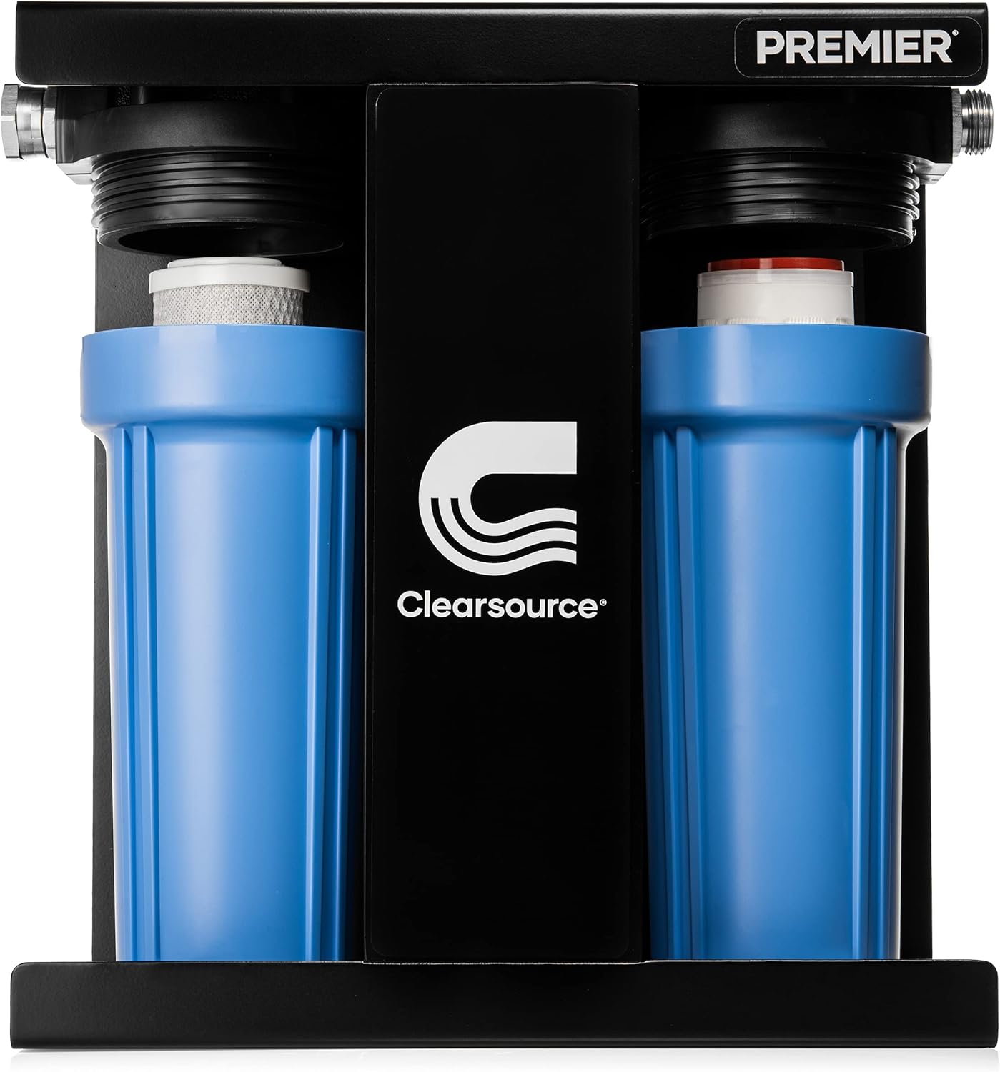 Clearsource Premium RV Water Filter System | Pristine Water. Unparalleled Water Flow. Built-in Stand. : Automotive