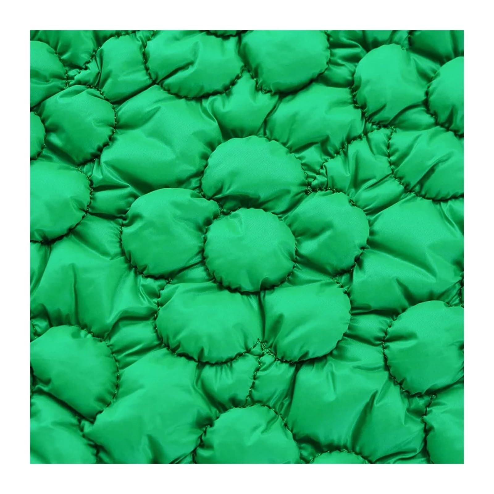 Tela Acolchada Tela acolchada floral en relieve