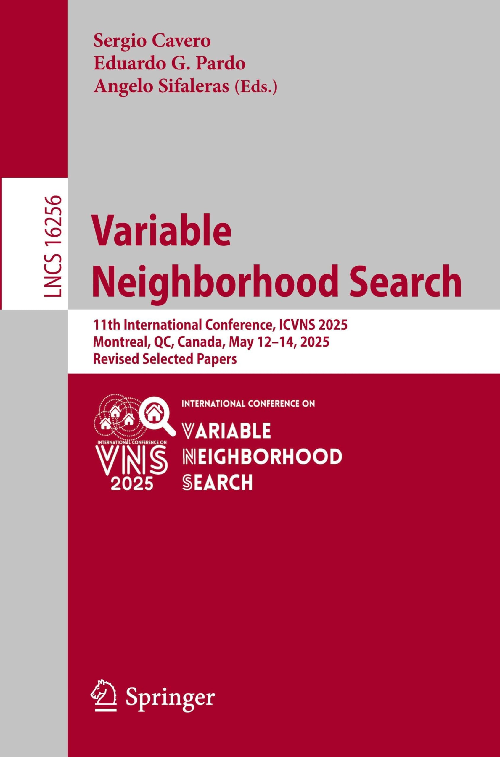 Variable Neighborhood Search - 9783032195814