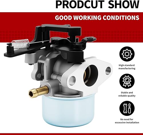 Miniatura 4 de Carburador 591137 con lavadora a presión de 2700-3000 psi, compatible con motor de 7.75Hp 8.75Hp compatible con BS 799154 593599 591137 595390