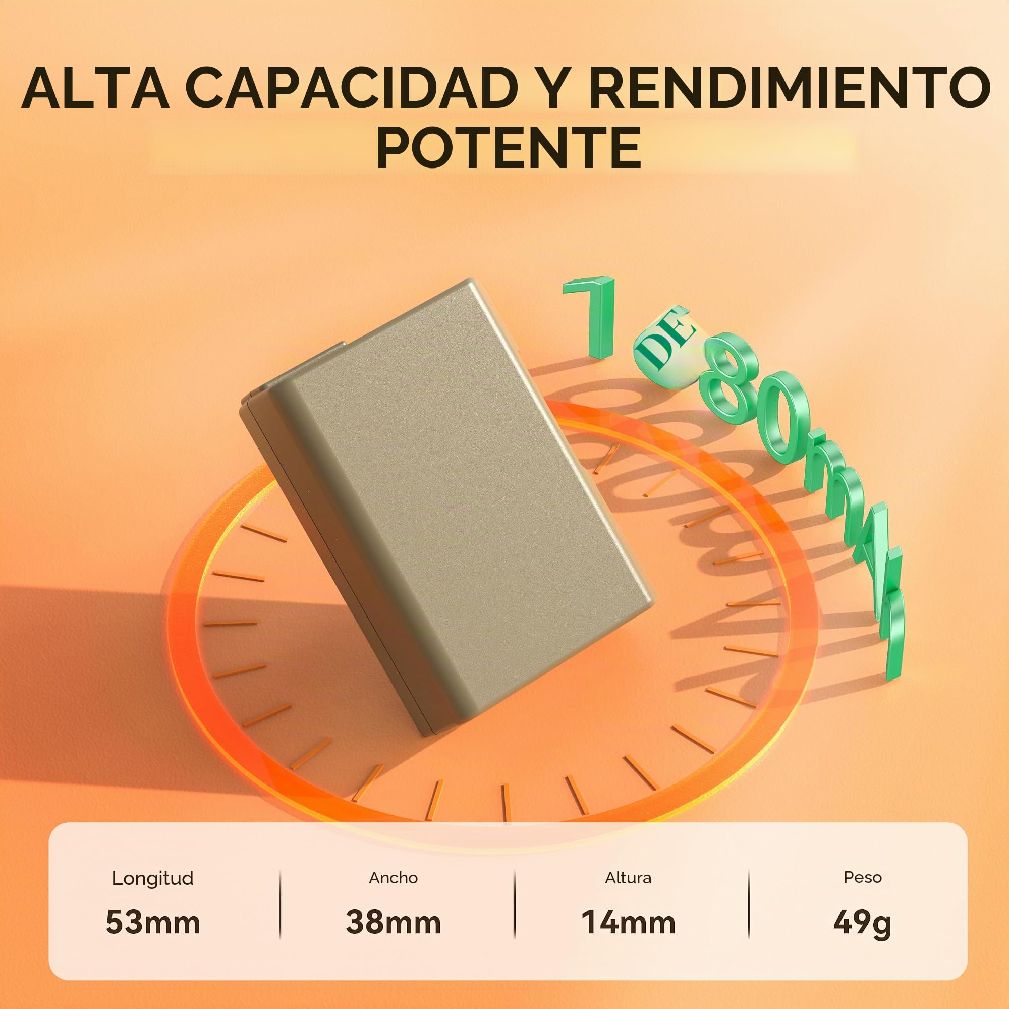 Batería EN-EL14/EL14a (Pack de 2) & Cargador Dual USB – 1680mAh Alta Capacidad para Nikon D3100/D3200/D3300/D3400/D3500, Coolpix P7000/P7100/P7700/P7800 y Más