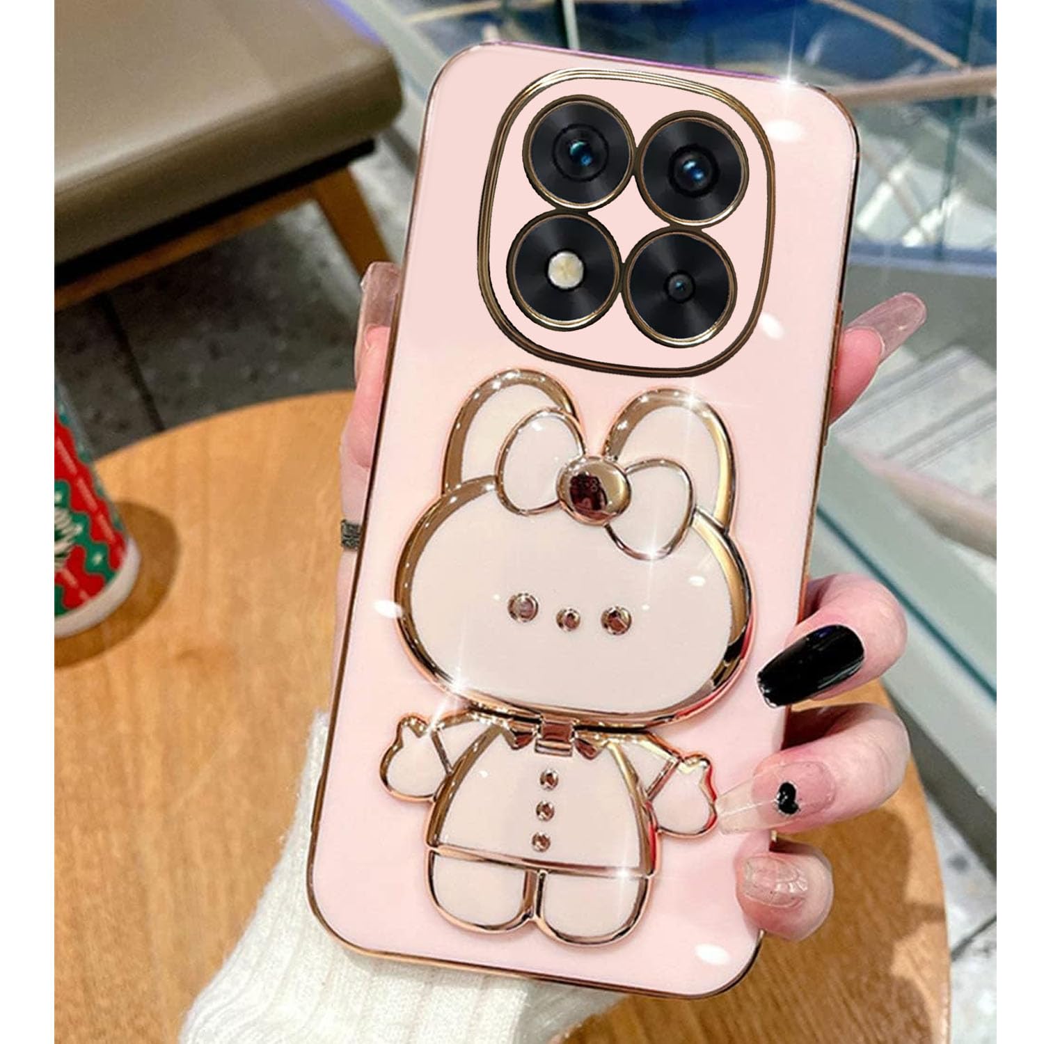 KC Back Cover for Mi Redmi Note 14 Pro Plus 5G - Hidden Bunny