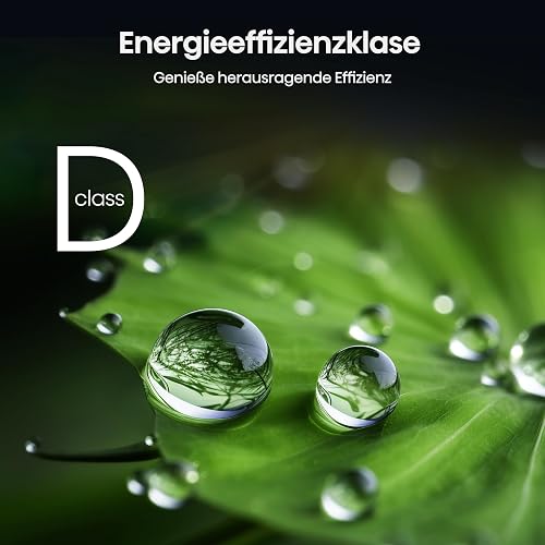 Hisense DHQE800BW2 Wäschetrockner, QE, 8KG, Kondensation mit Wärmepumpe, 15 Programme, Feuchtesensor, Anti Crease, TwinAir, Energieeffizienzklasse D, Weiß - 4