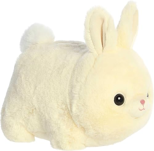 Miniatura 3 de Aurora Adorable conejo Spudsters - Abrazos reconfortantes - Compañeros juguetones - Marrón 10 pulgadas