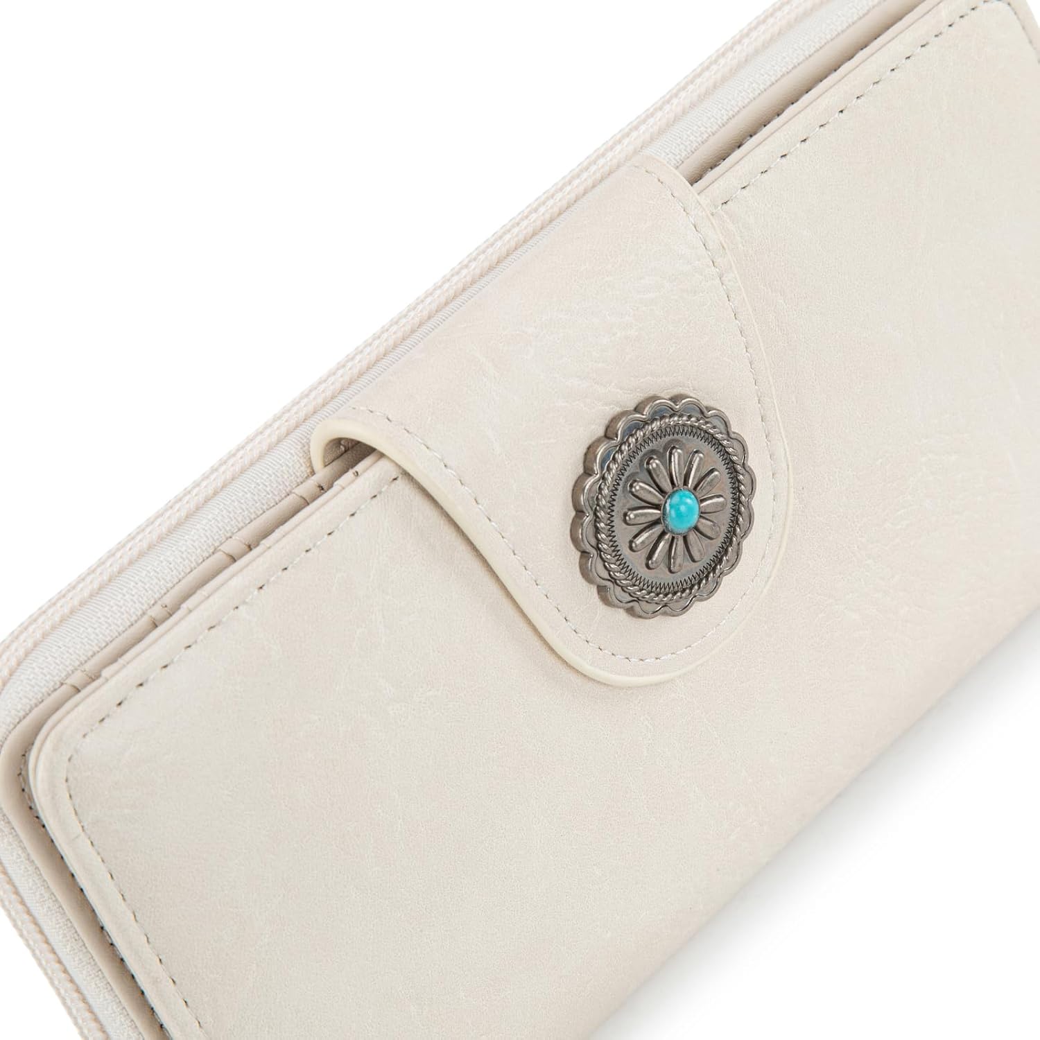 Montana West Women's Wallet Large Capacity Ladies Wallets, Card Cases & Money Organizers Western Clutch Credit Card Cash Wallet Female Travel Phone Wallets with Coin Purse - Image 4