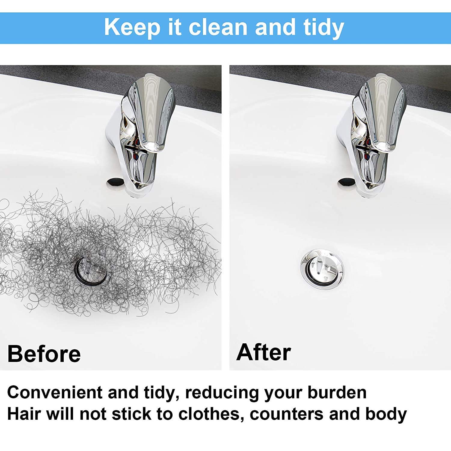 Kitssential® Beard Apron Hair Clippings Catcher Grooming Bib for Men Shaving & Trimming Non Stick Hair Beard Cape Cloth Waterproof with 2 Suction Cups Use for Men - White 3