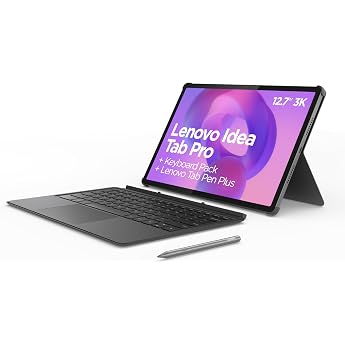 Lenovo Idea Tab Pro Touch Screen Tablet Built-in IA 12.7 Inch 3K 144Hz MediaTek Dimensity 8300 8 Cores 8GB RAM UFS 4.0 256GB Android 14 Wifi6E + Bluetooth Lenovo Tab Pen Plus+