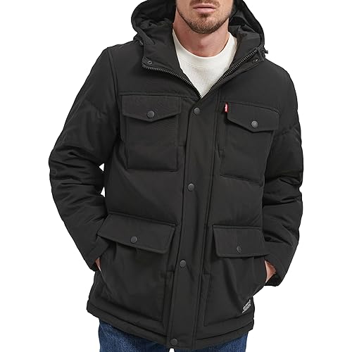 Levi's Men's Arctic Cloth Quilted Performance Parka