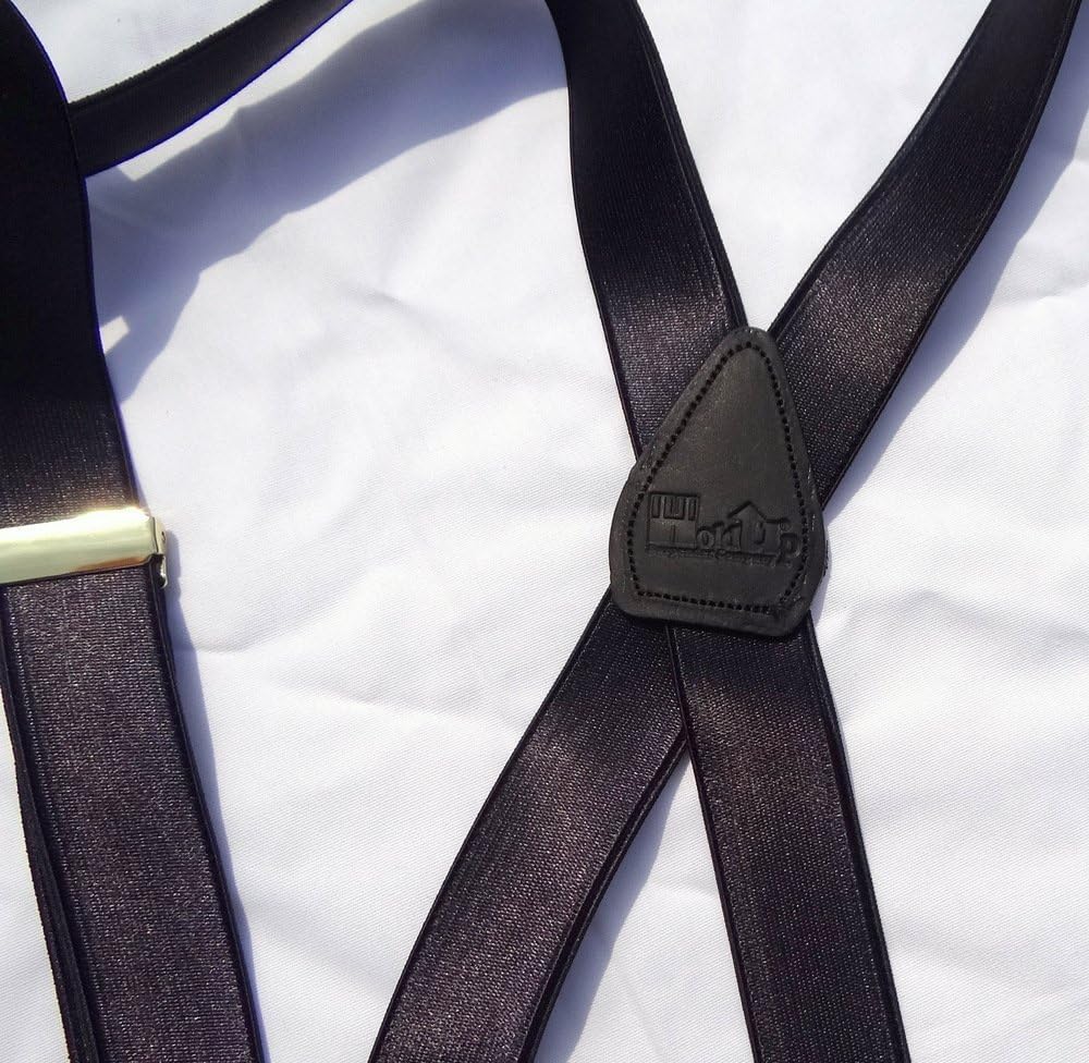 Hold-Up Suspender Company Formal Series Suspenders for Men in Traditional X and Y-Back Styles with USA Patented No-Slip Clips - Image 5