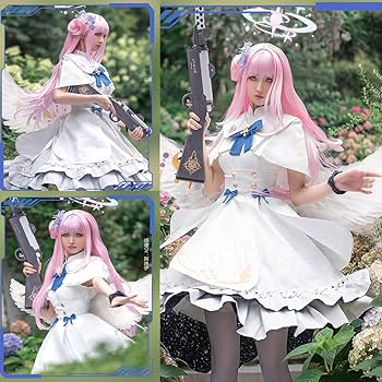 Amazon.co.jp: [HAOJEE]聖園ミカ(みそのみか) コスプレ 衣装