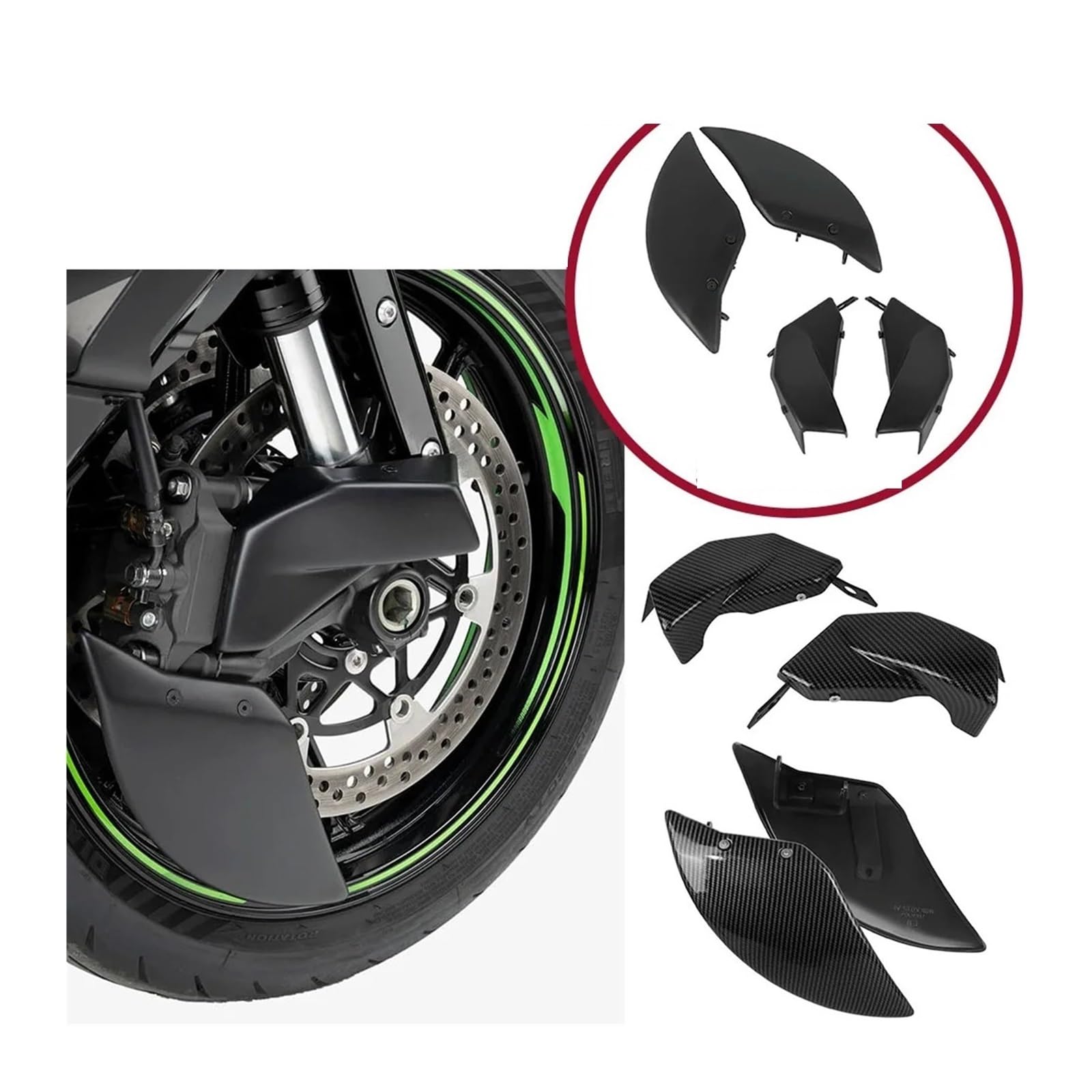 Motorcycle Brake Disk Cooler For KAWASAKI for NINJA ZX-6R 636 2024-2026 2025