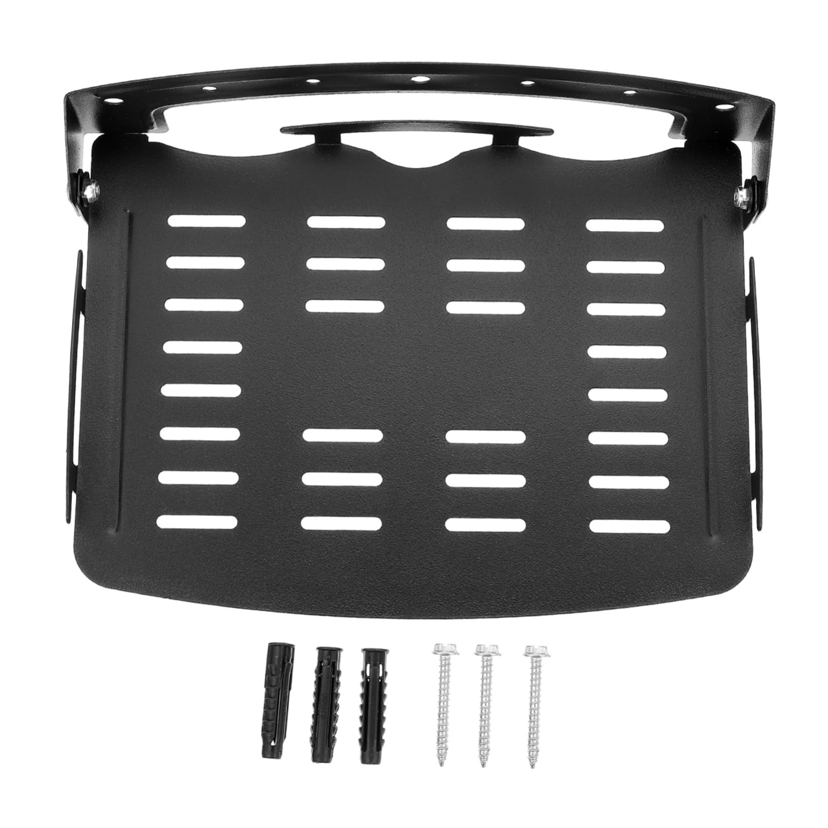 jojofuny Support Mural Pliable pour TV Étagère De Stockage pour Routeur Organisateur pour Téléviseur